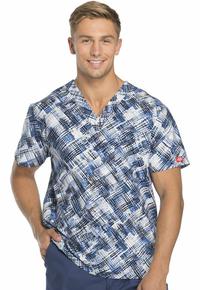 Top by Dickies Medical Uniforms, Style: 83727C-BGRY