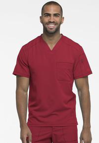 Top by Dickies Medical Uniforms, Style: DK610-RED
