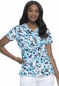 Top by Dickies Medical Uniforms, Style: DK617-AILI