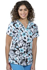 Top by Healing Hands, Style: 2266-MBL-TURQU