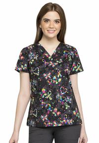 Top by Cherokee Uniforms, Style: CK616-ONPI