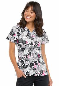 Top by Cherokee Uniforms, Style: CK616-PYLV