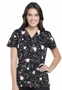 Top by Cherokee Uniforms, Style: CK616-TOFR