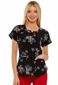 Top by Cherokee Uniforms, Style: HS685-ROSG